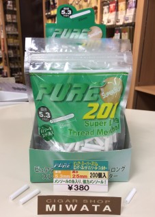 PURE SUPER SLIMS THREAD MENTHOL FILTERS