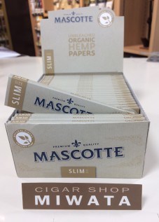 MASCOTTE ORGANIC HEMP SLIM KING SIZE PAPER