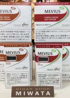 MEVIUS RED COOLER FOR PLOOM TECH_MEVIUS BROWN AROMA FOR PLOOM TECH