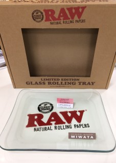 RAW GLASS ROLLING TRAY