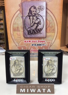 RAW Girl Zippo