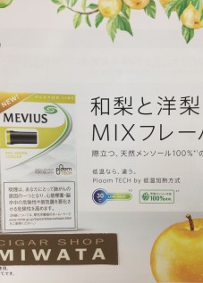MEVIUS MIX GREEN COOLER for ploom TECH
