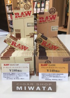 RAW CLASSIC-ORGANIC CUT CORNER SINGLE