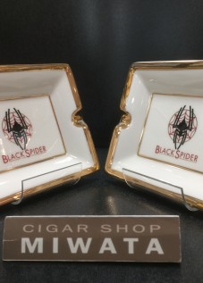BLACK SPIDER ashtray