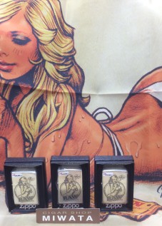 RAW girl Zippo