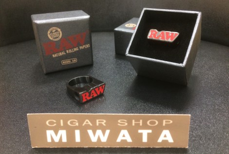RAW SMOKING RING BLACK