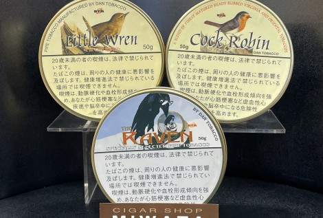Little Wren pipe tobacco・Cock Robin pipe tobacco・THE RAVEN pipe tobacco