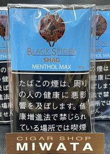 BLACK SPIDER MENTHOL MAX SHAG