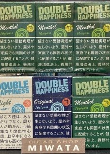 DOUBLE HAPPINESS 16 ORIGINAL・MENTHOL・LIGHT