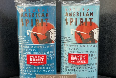 NATURAL AMERICAN SPIRIT ORGANIC BLEND TURQUOISE SHAG ・ORIGINAL BLEND SHAG