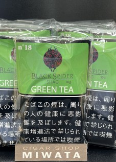 BLACK SPIDER GREEN TEA SHAG