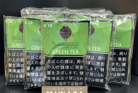 BLACK SPIDER GREEN TEA SHAG