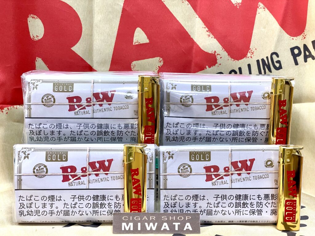シャグたばこ RAW GOLD 特製ライターキャンペーン
