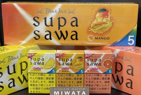 フルーツフレーバーカプセル入りシガレット ブラックジャック・スパサワ 5