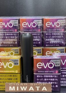 プルーム用たばこスティック エボ トロピカル・ベリー・クリスタル＆エボ トロピカル・バナナ・クリスタル