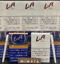 紙巻たばこ新銘柄 L.A. アイス マンゴーブースト・L.A.ライト