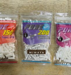 手巻きたばこ用フィルター ピュア 新3銘柄