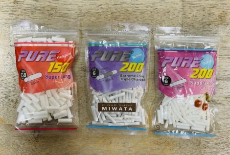 手巻きたばこ用フィルター ピュア 新３銘柄