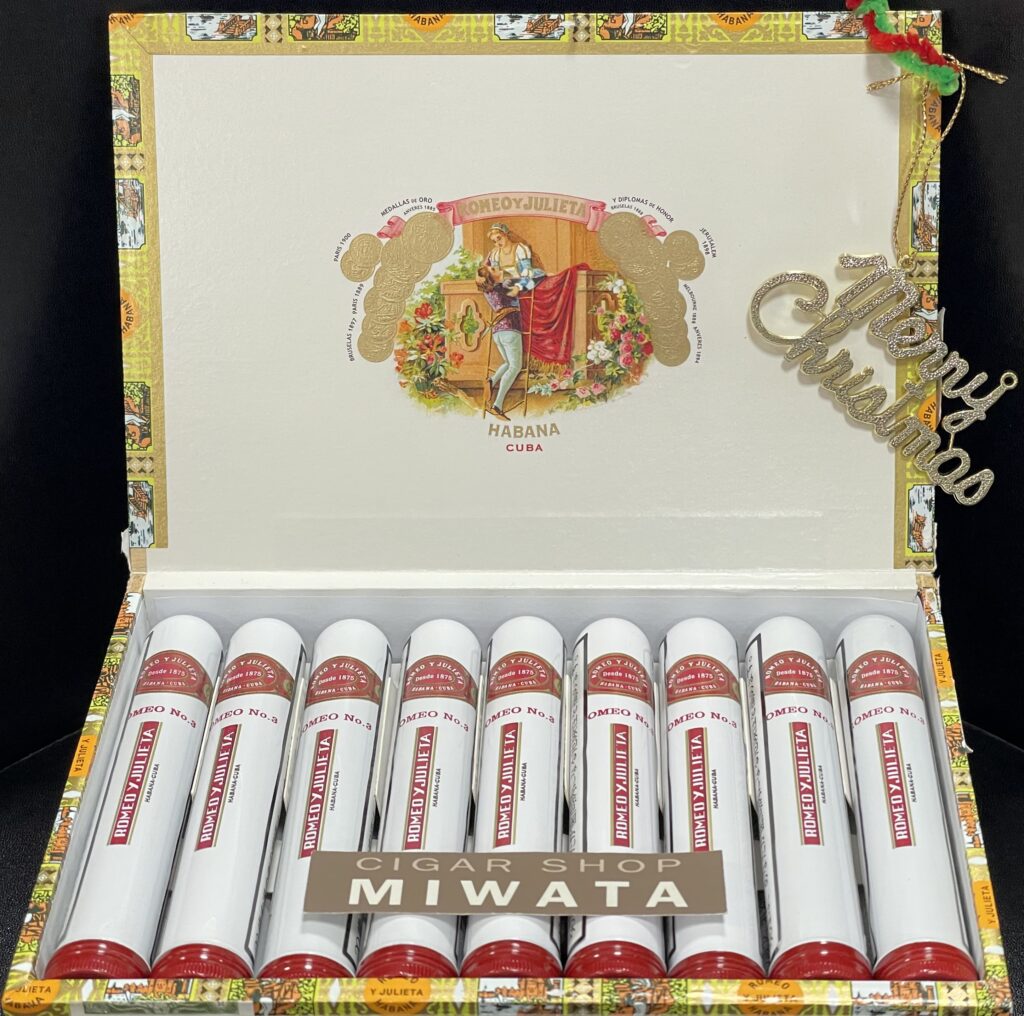 キューバ産プレミアムシガー ロメオ Y ジュリエッタ NO.３