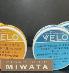 オーラルたばこ VELO なめらかなミントフレーバーとマンゴーの強シゲキ